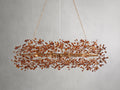 Fiore Oval Chandelier 62''74''-Fanci Lamps
