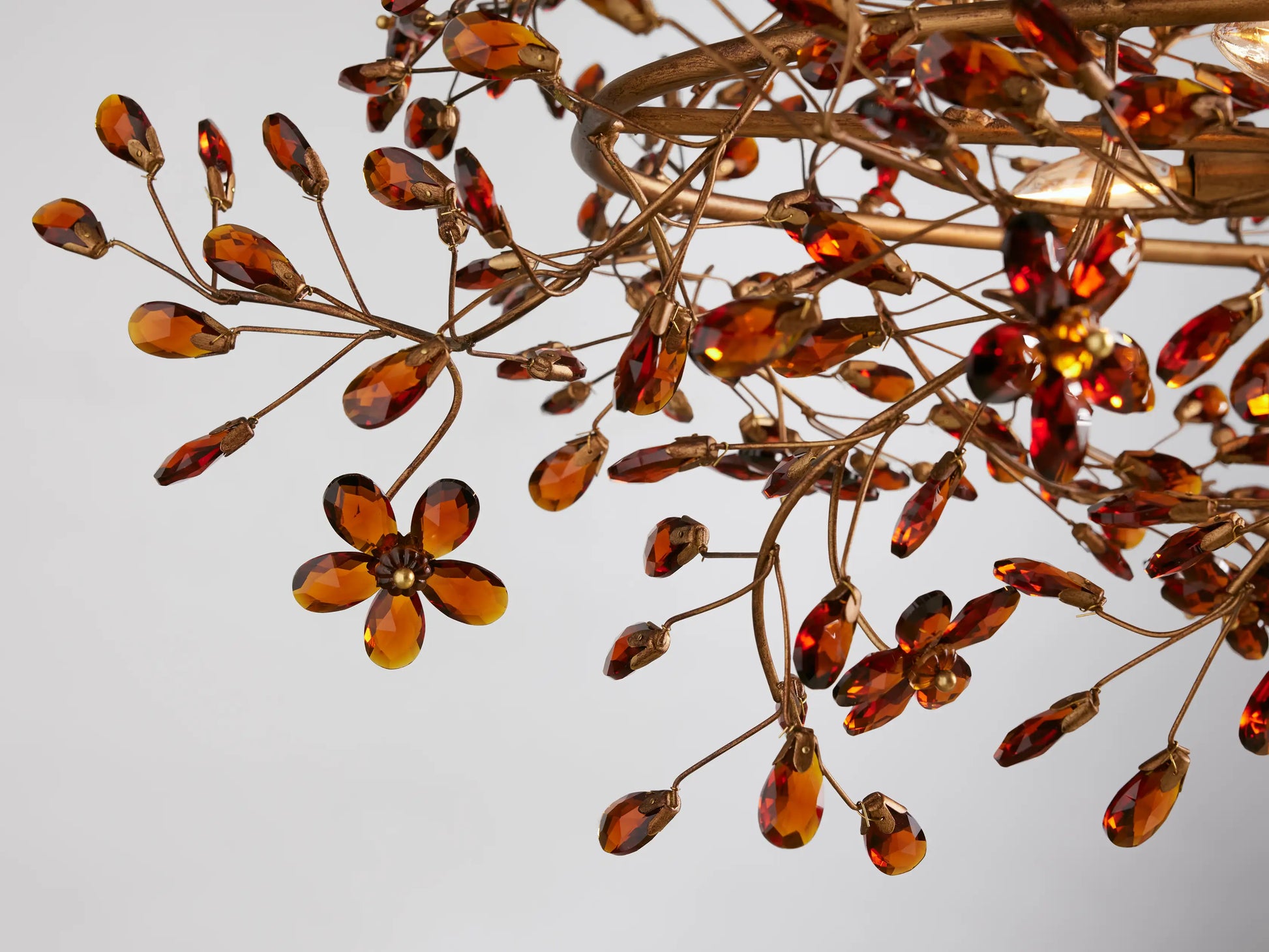 Fiore Oval Chandelier 62''74''-Fanci Lamps