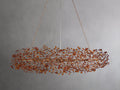 Fiore Oval Chandelier 62''74''-Fanci Lamps