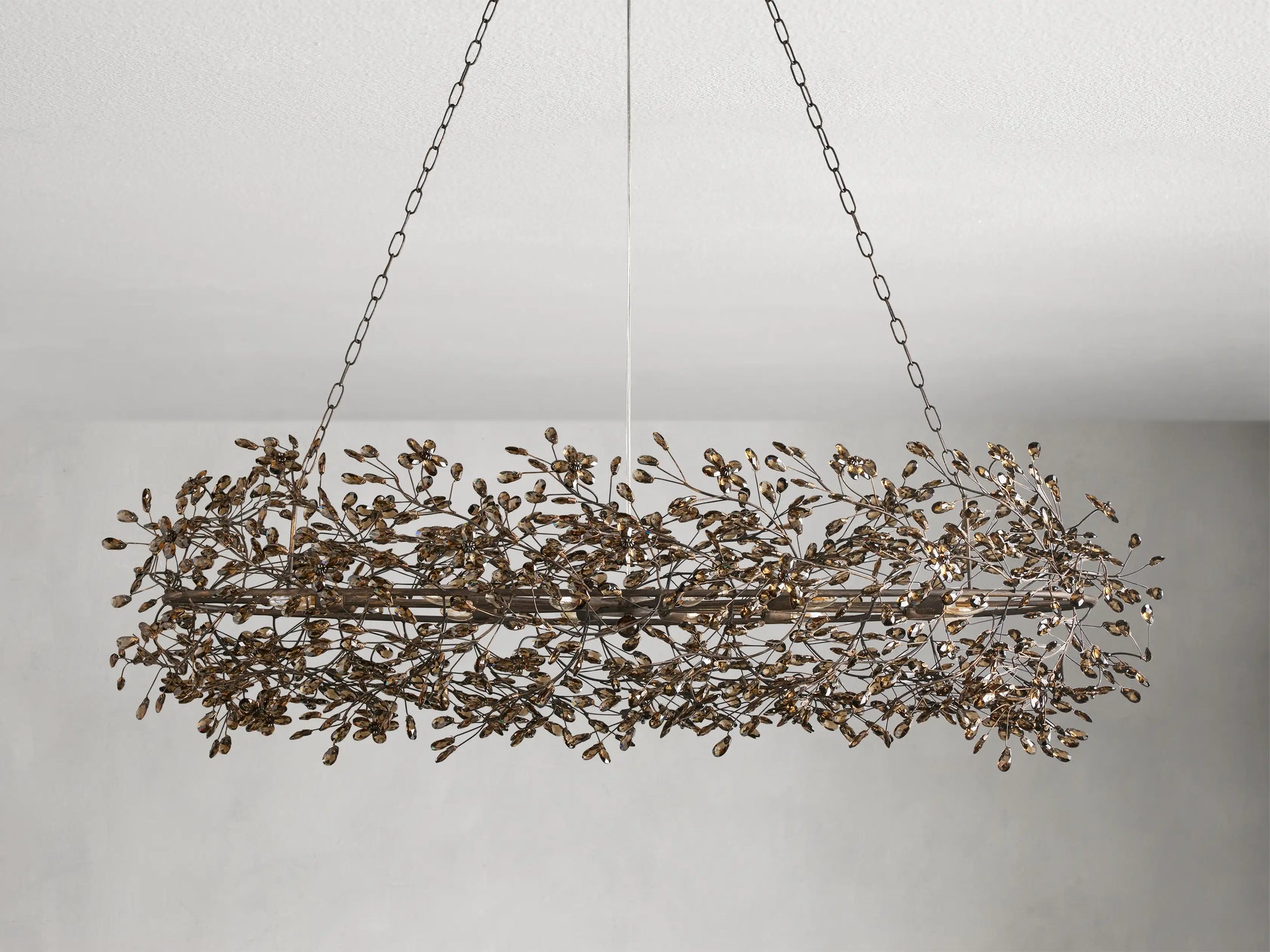 Fiore Oval Chandelier 62''74''-Fanci Lamps