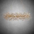 Fiore Oval Chandelier 62''74''-Fanci Lamps