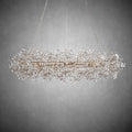 Fiore Oval Chandelier 62''74''-Fanci Lamps