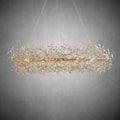 Fiore Oval Chandelier 62''74''-Fanci Lamps