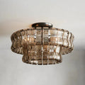 Ghiaccio Flushmount-Fanci Lamps