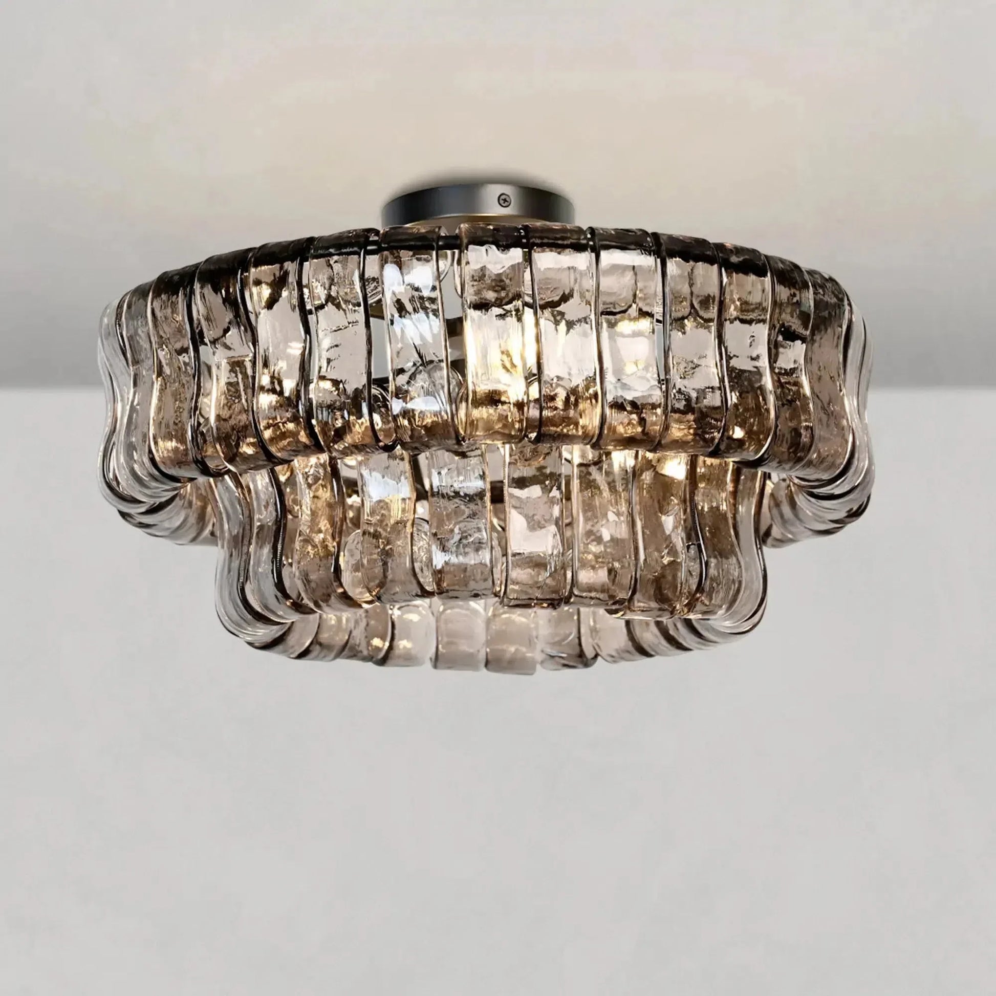 Ghiaccio Flushmount-Fanci Lamps
