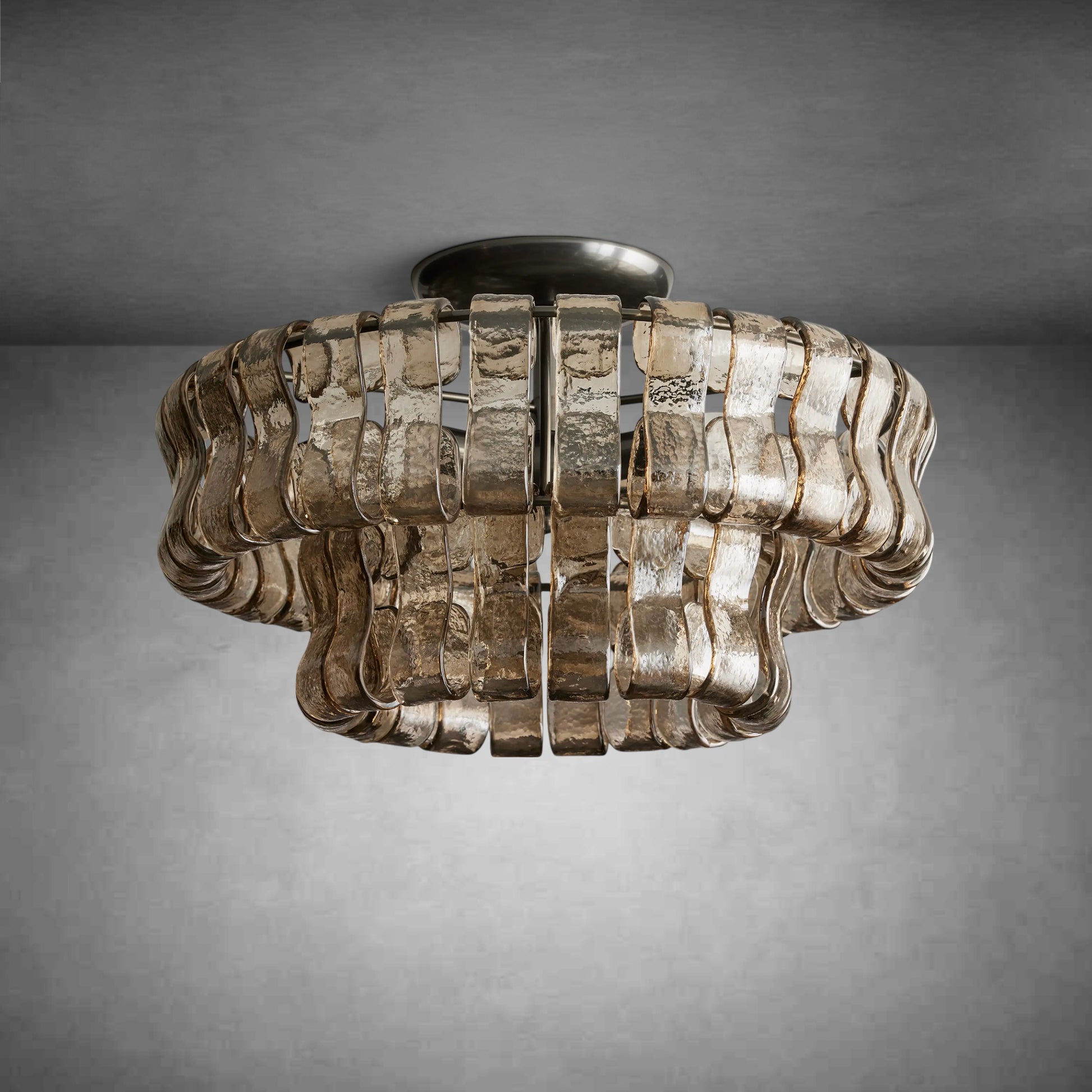 Ghiaccio Flushmount-Fanci Lamps