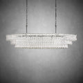 Ghiaccio Oval Chandelier 54''65''-Fanci Lamps