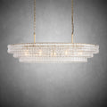 Ghiaccio Oval Chandelier 54''65''-Fanci Lamps