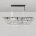 Ghiaccio Oval Chandelier 54''65''-Fanci Lamps