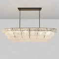 Ghiaccio Oval Chandelier 54''65''-Fanci Lamps