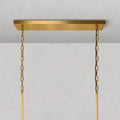 Ghiaccio Oval Chandelier 54''65''-Fanci Lamps