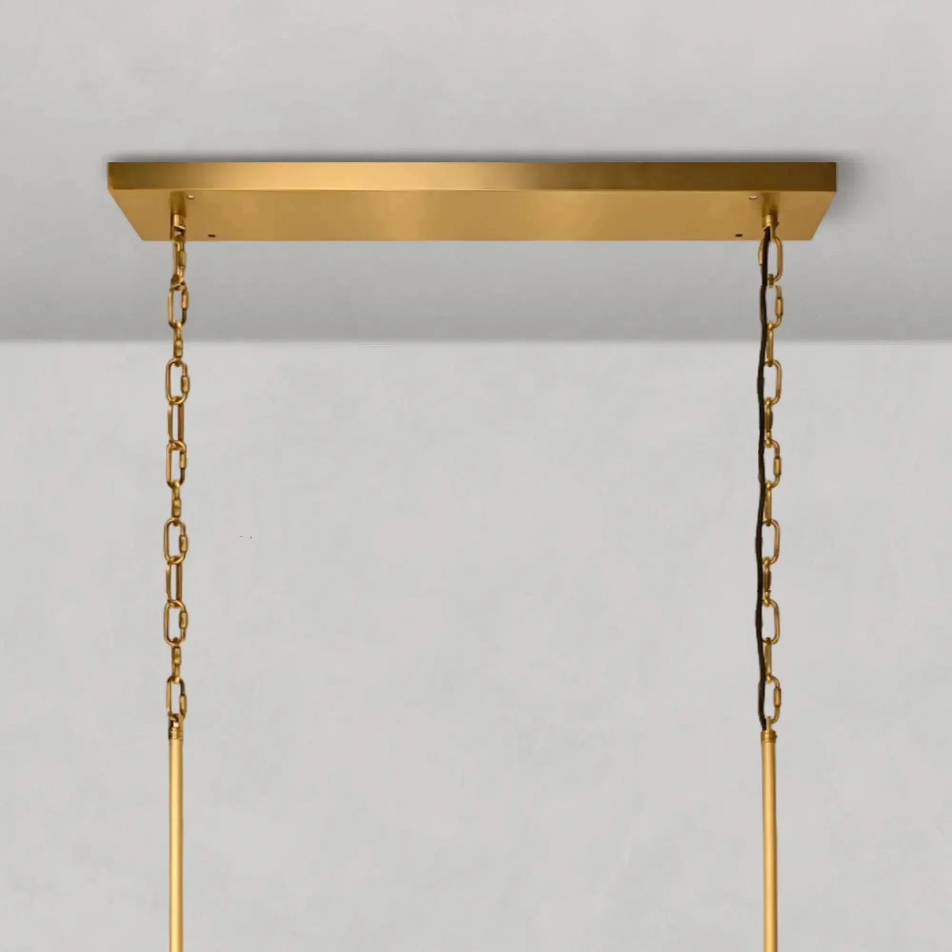Ghiaccio Oval Chandelier 54''65''-Fanci Lamps