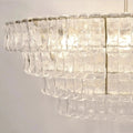 Ghiaccio Oval Chandelier 54''65''-Fanci Lamps