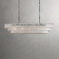Ghiaccio Oval Chandelier 54''65''-Fanci Lamps