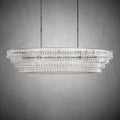 Ghiaccio Oval Chandelier 54''65''-Fanci Lamps