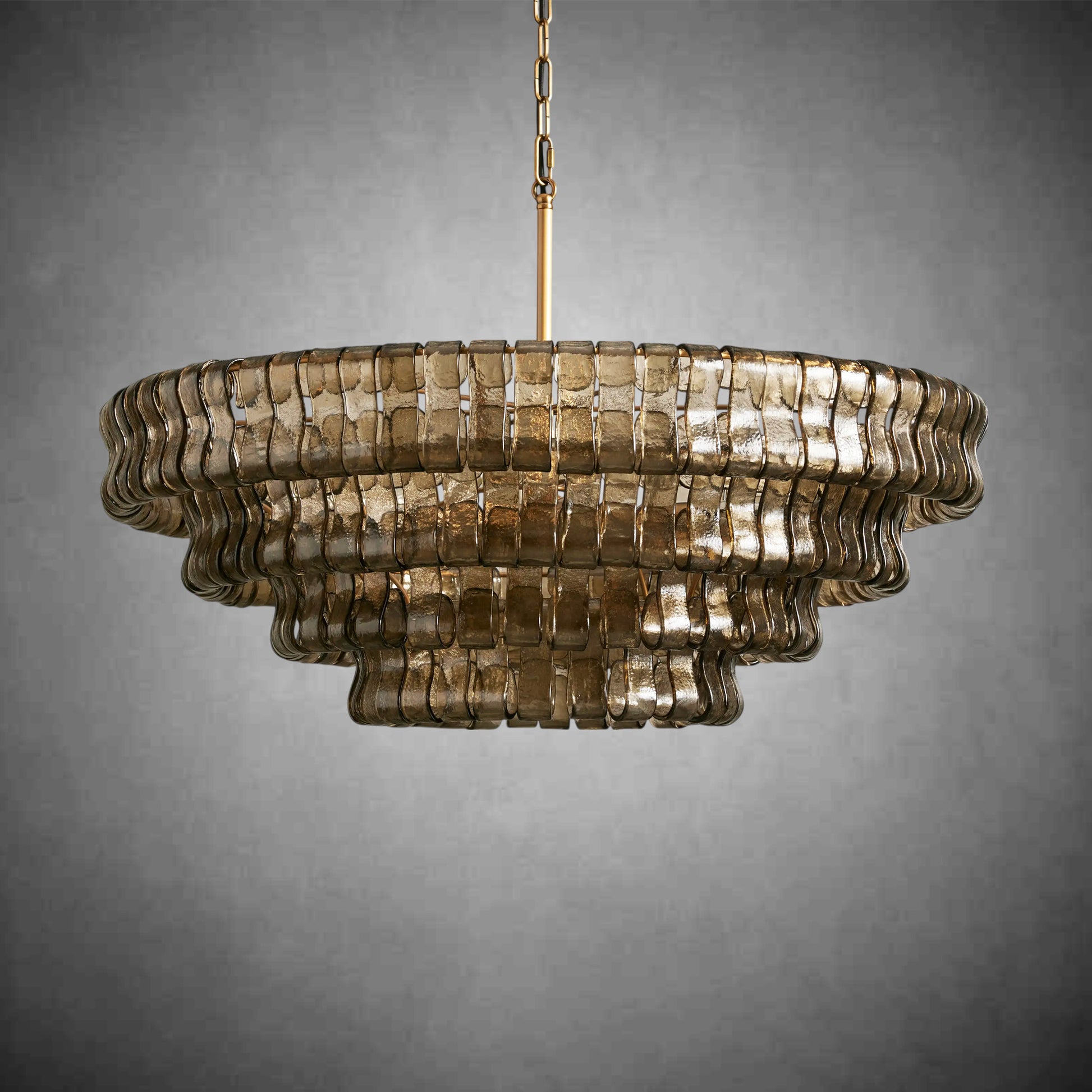 Ghiaccio Round Chandelier 24"36"48"60"-Fanci Lamps