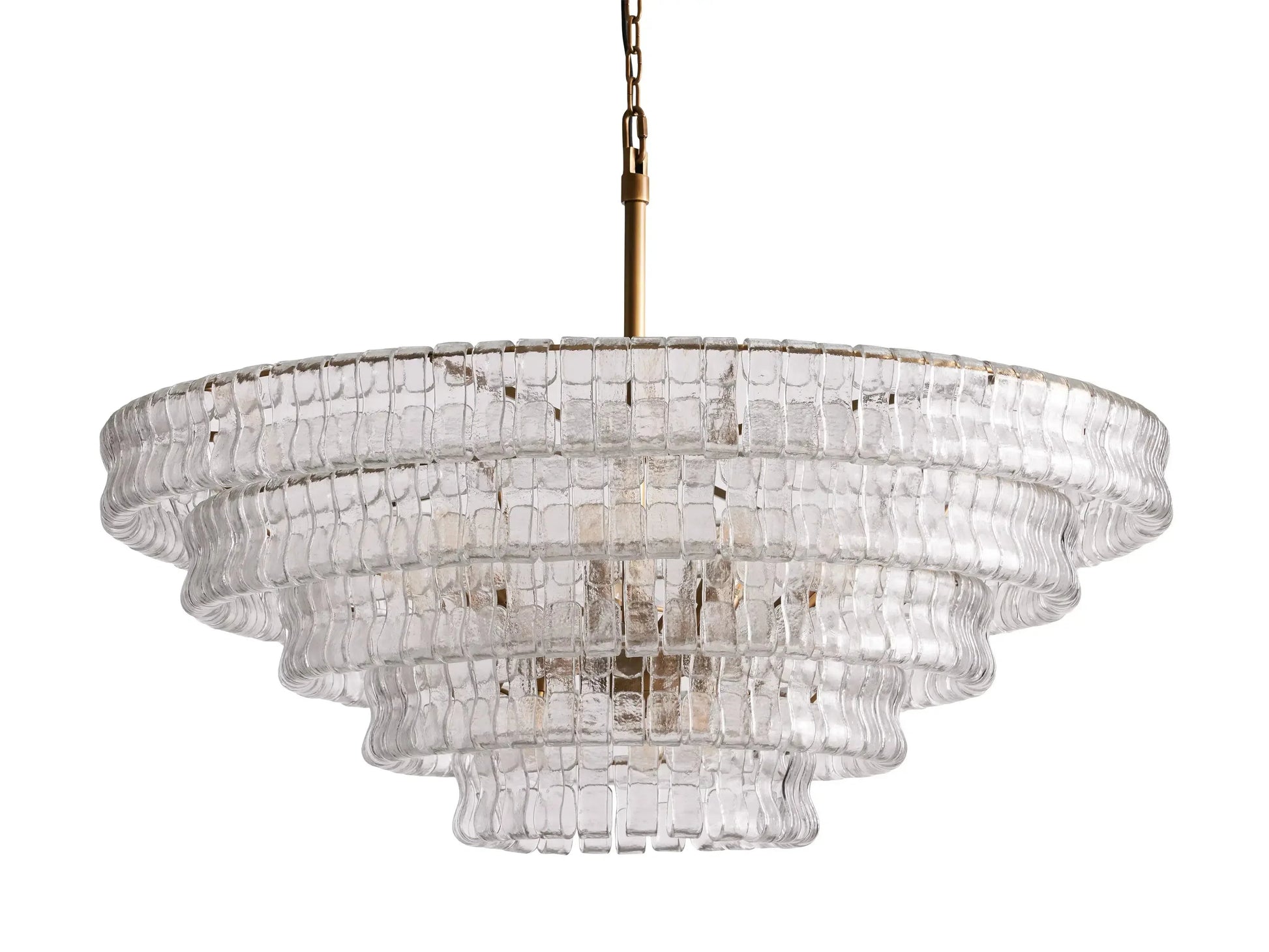 Ghiaccio Round Chandelier 24"36"48"60"-Fanci Lamps