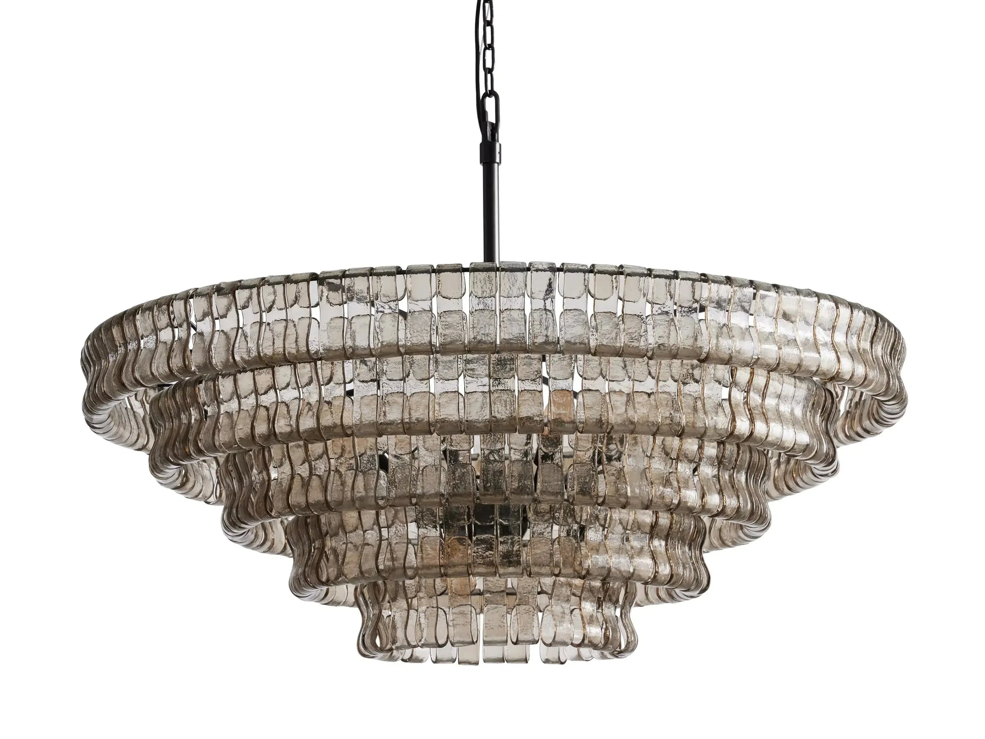 Ghiaccio Round Chandelier 24"36"48"60"-Fanci Lamps