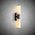 Harlin 2-Light Wall Sconce in Alabaster-Fanci Lamps