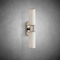 Harlin 2-Light Wall Sconce in Alabaster-Fanci Lamps