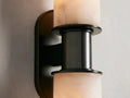 Harlin 2-Light Wall Sconce in Alabaster-Fanci Lamps