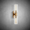 Harlin 2-Light Wall Sconce in Clear-Fanci Lamps