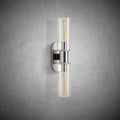 Harlin 2-Light Wall Sconce in Clear-Fanci Lamps