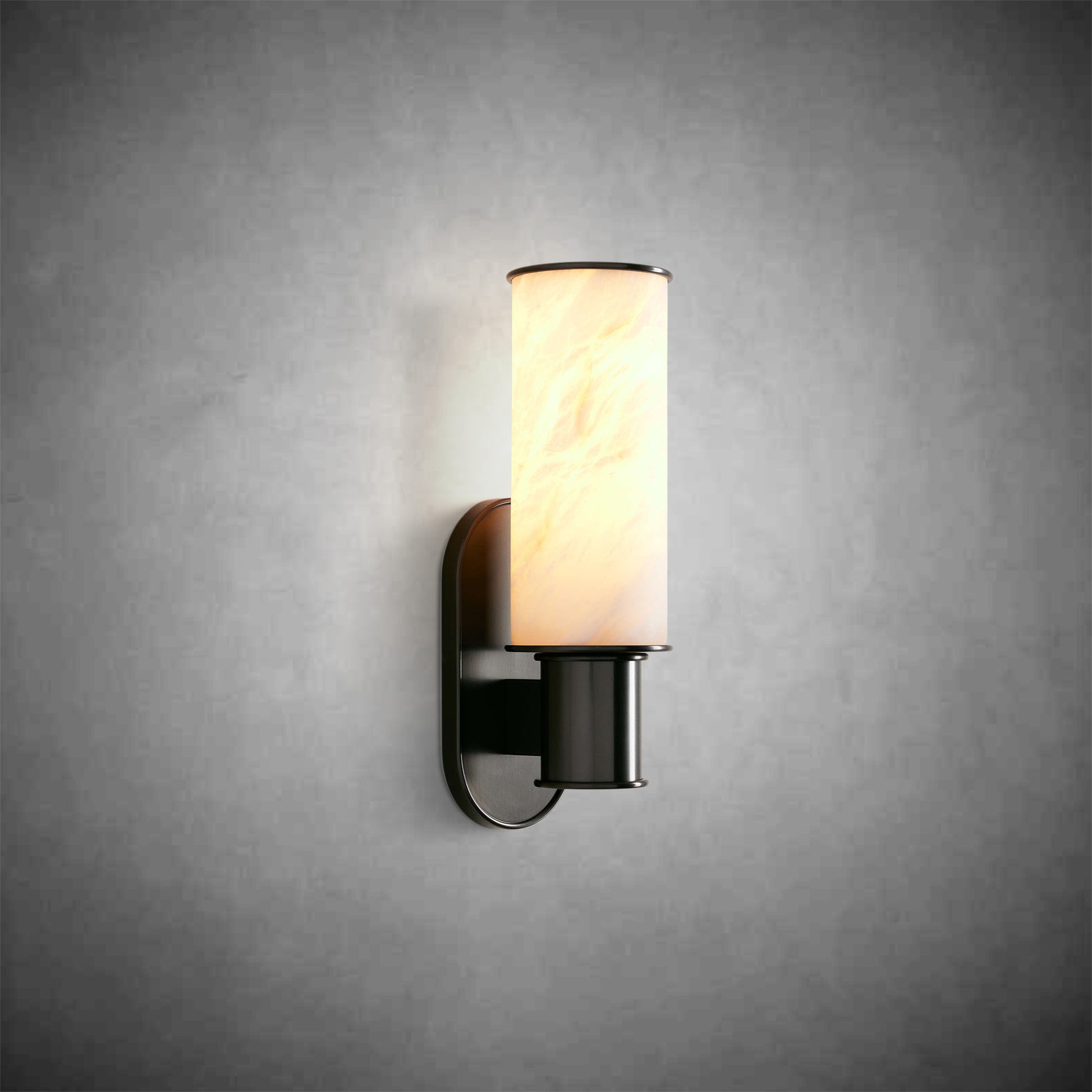 Harlin Wall Sconce in Alabaster-Fanci Lamps