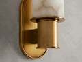 Harlin Wall Sconce in Alabaster-Fanci Lamps