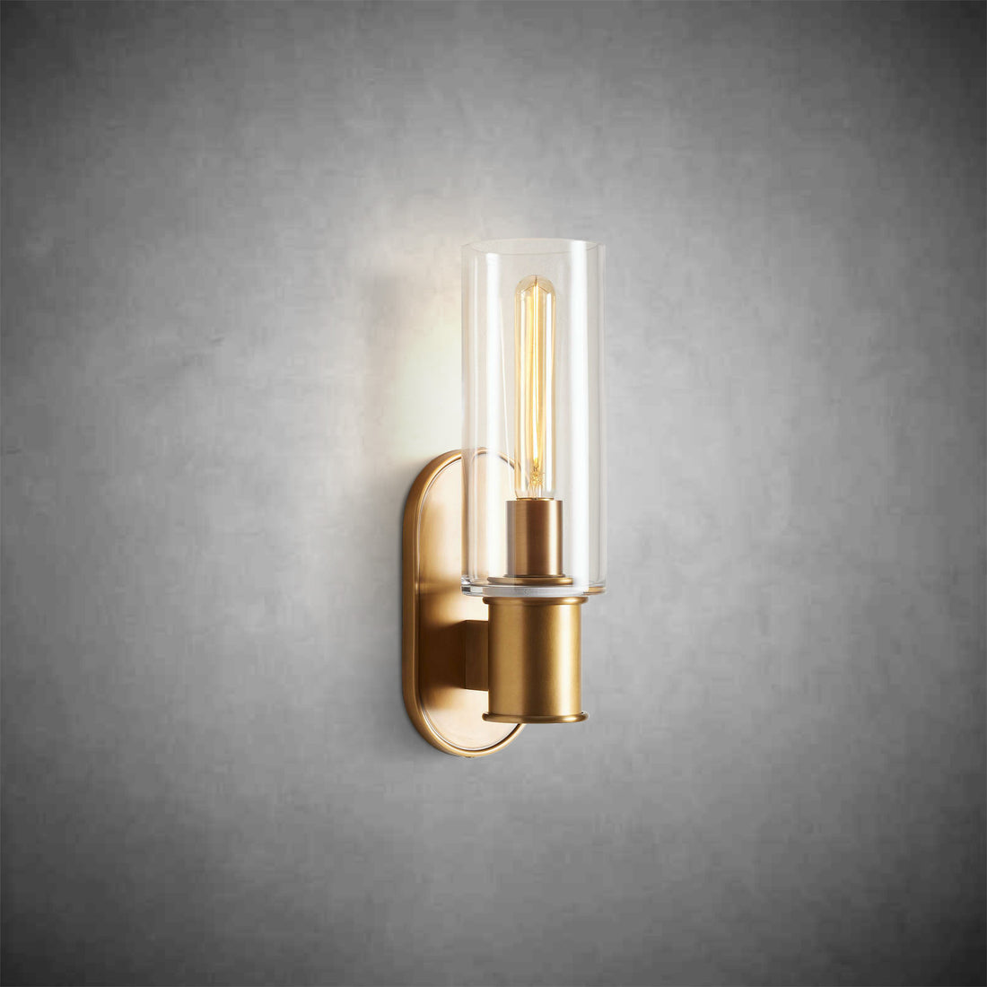 Harlin Wall Sconce in Clear-Fanci Lamps