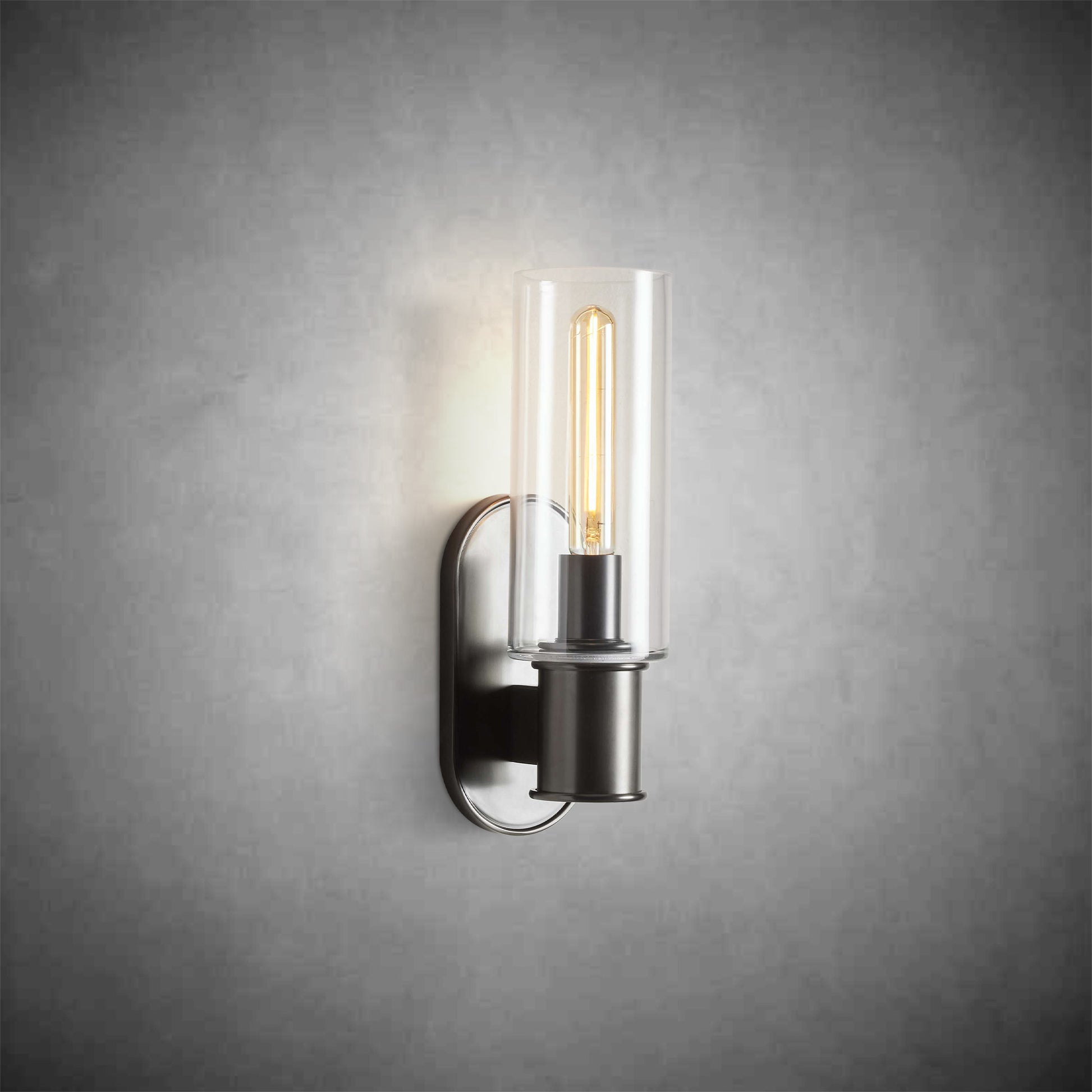 Harlin Wall Sconce in Clear-Fanci Lamps