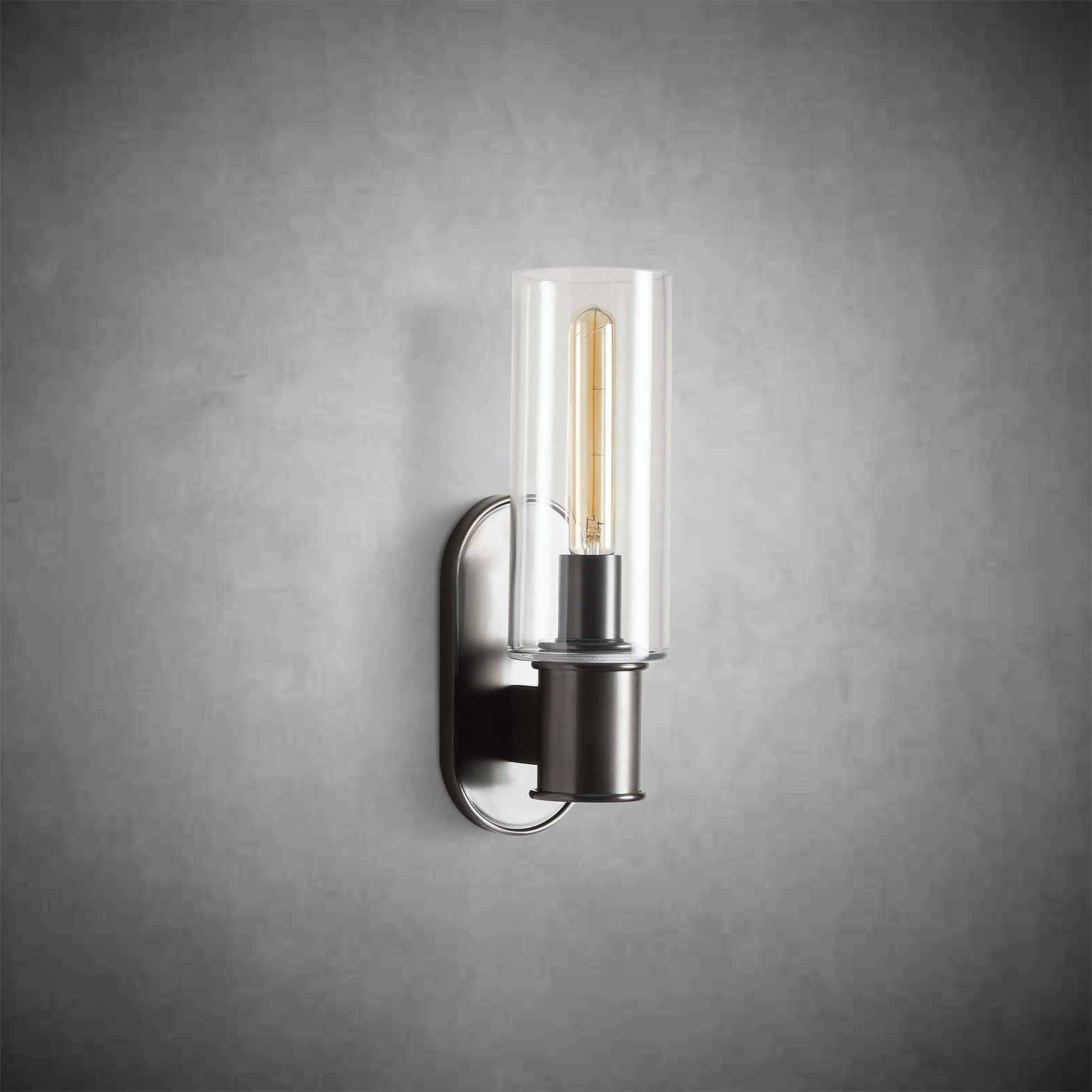 Harlin Wall Sconce in Clear-Fanci Lamps