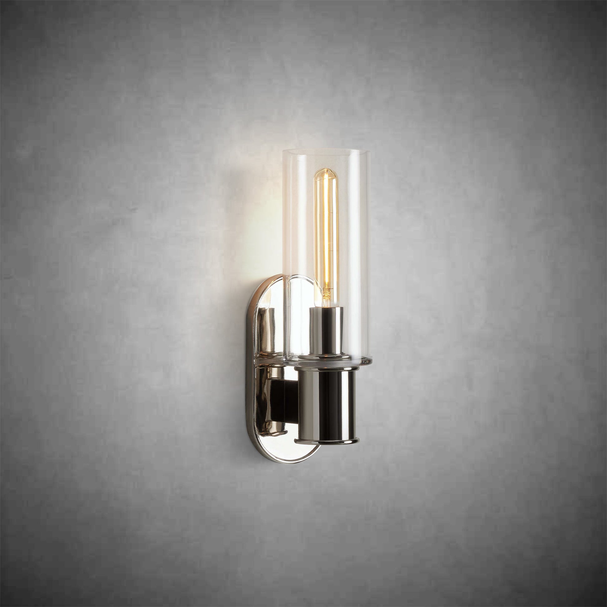 Harlin Wall Sconce in Clear-Fanci Lamps