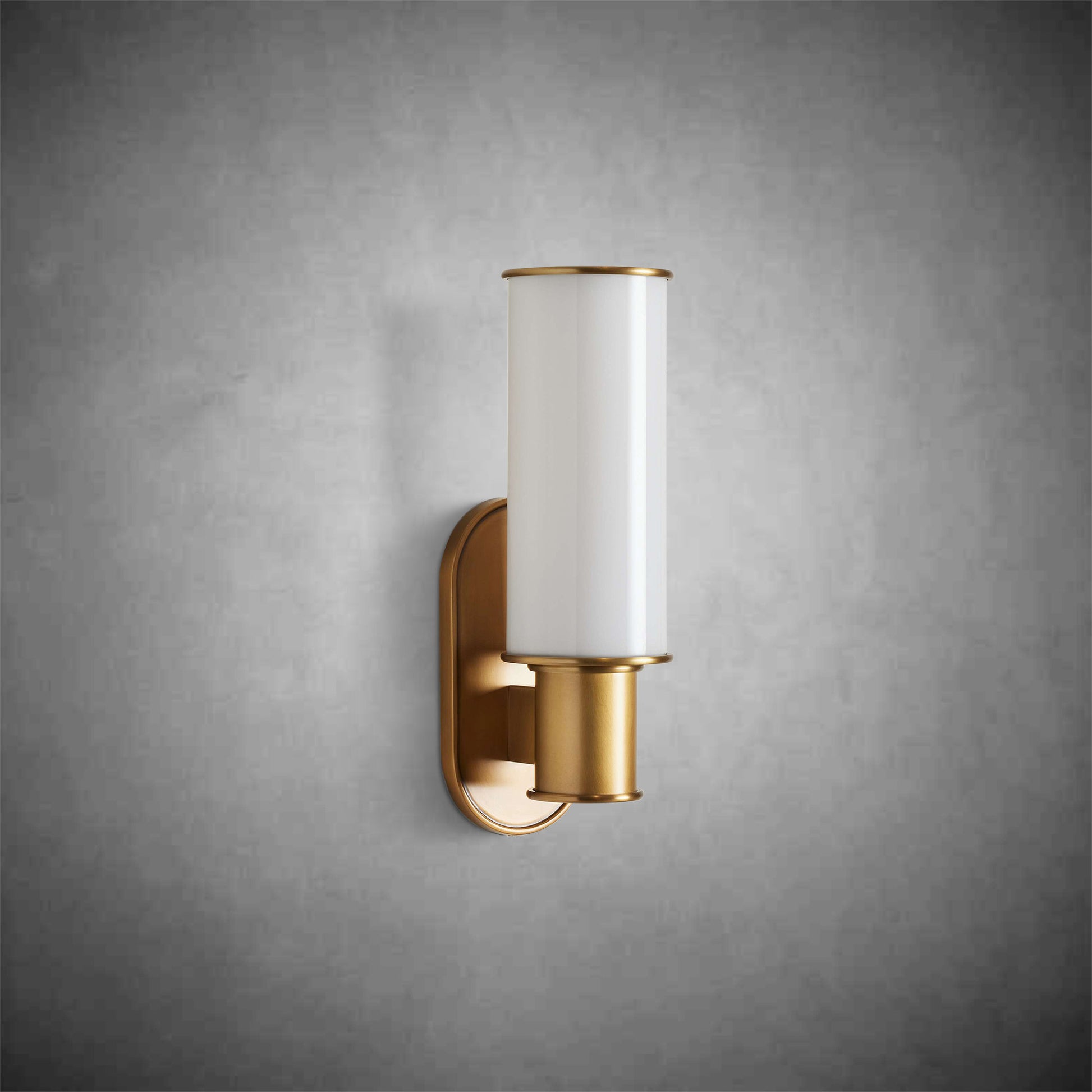 Harlin Wall Sconce in Milk-Fanci Lamps