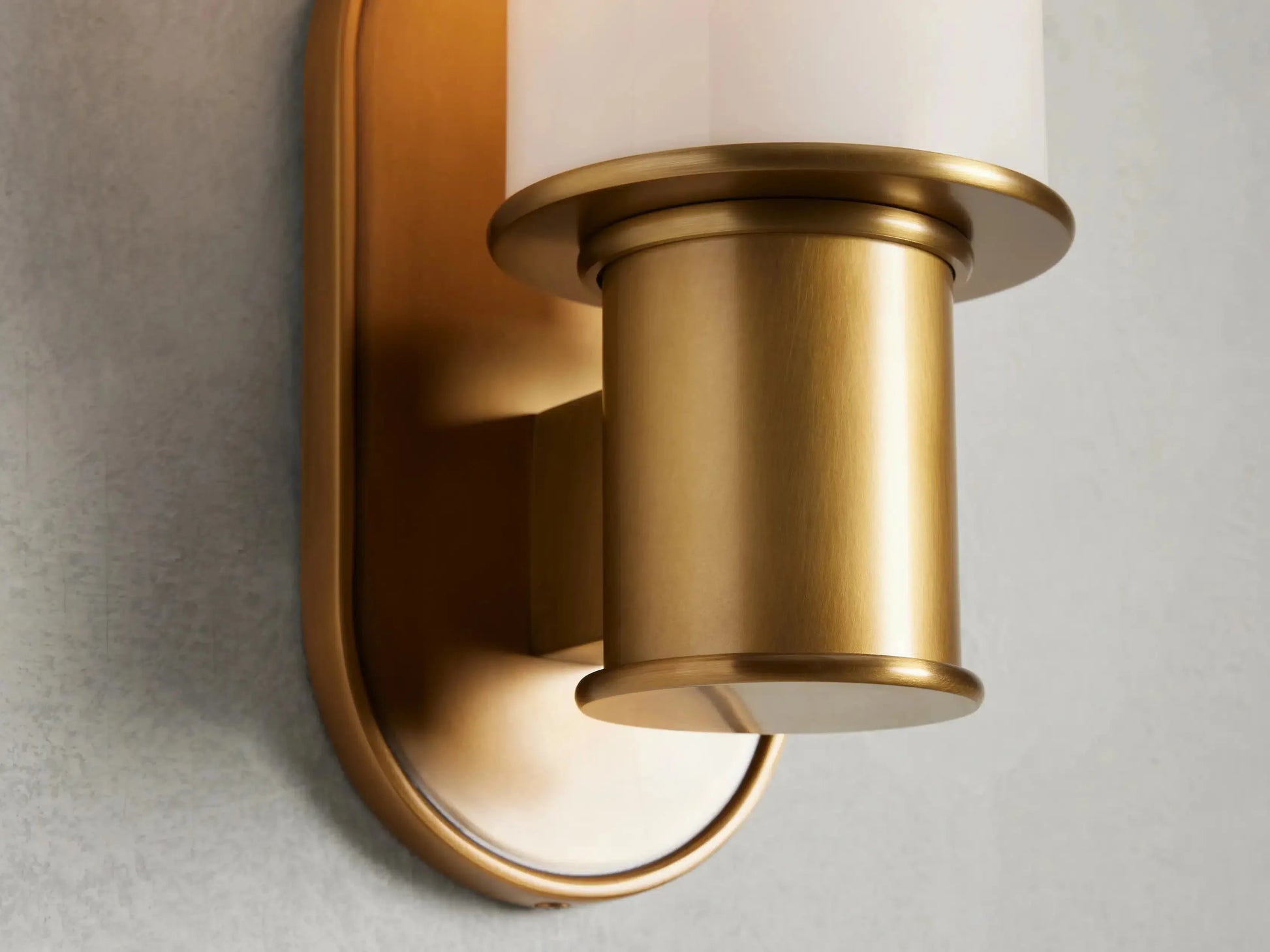 Harlin Wall Sconce in Milk-Fanci Lamps