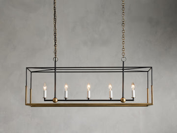 Holt 5-Light Linear Chandelier-Fanci Lamps