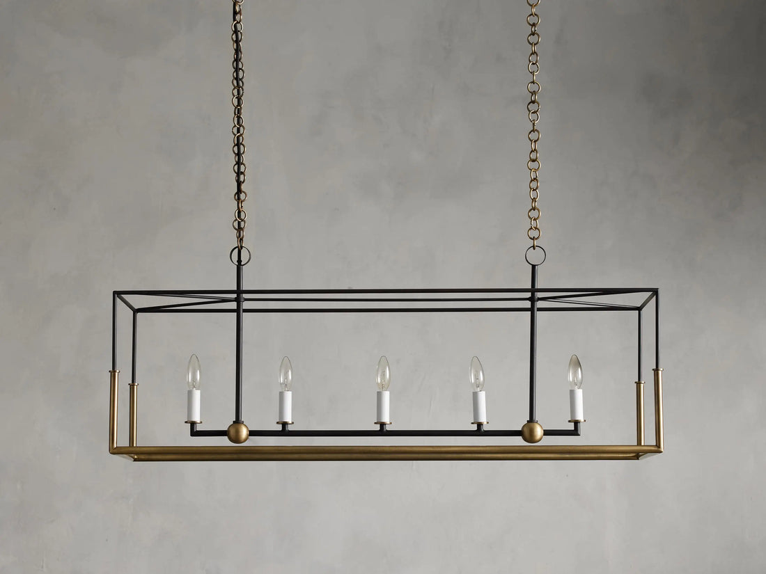 Holt 5-Light Linear Chandelier-Fanci Lamps