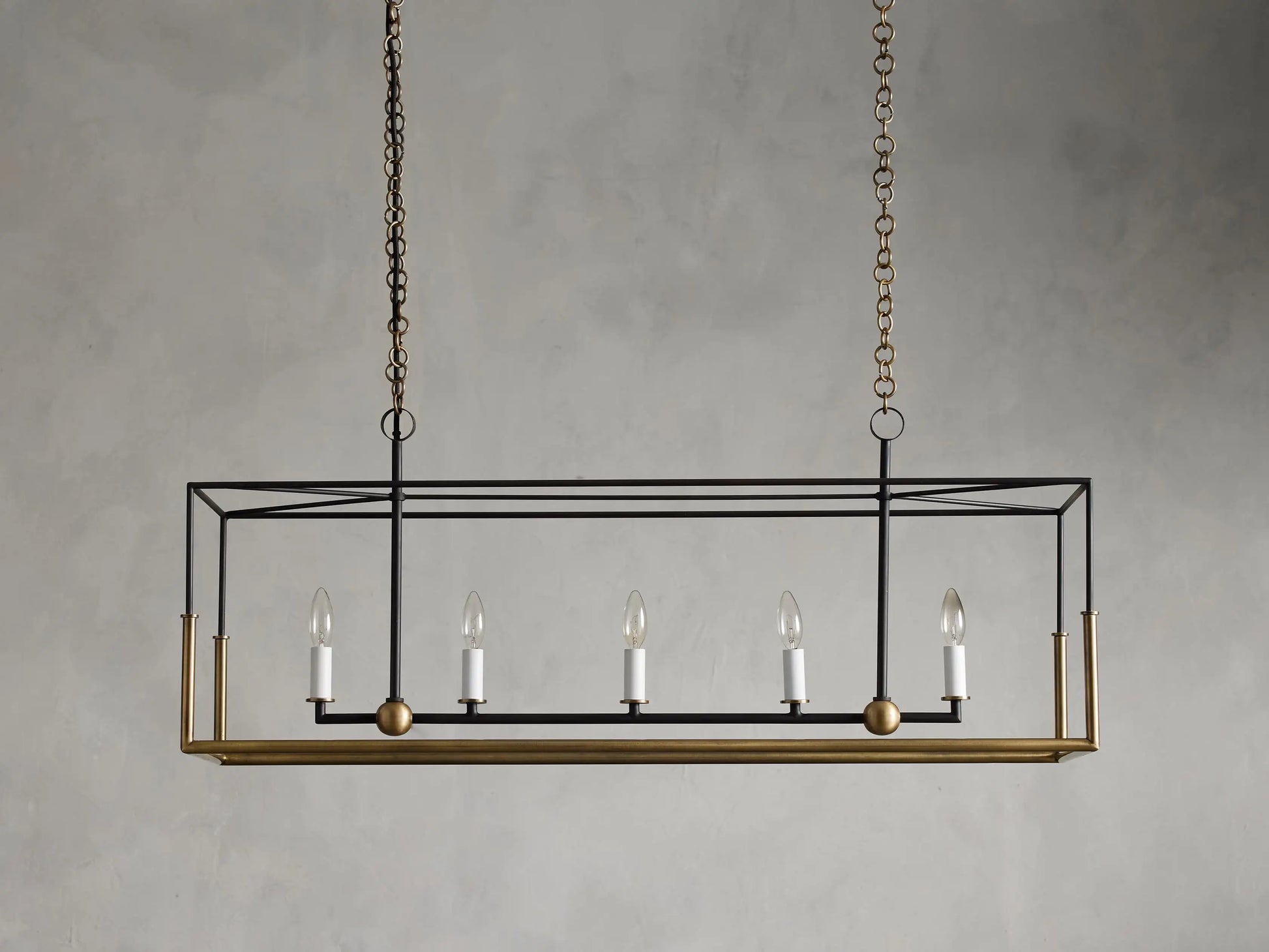 Holt 5-Light Linear Chandelier-Fanci Lamps
