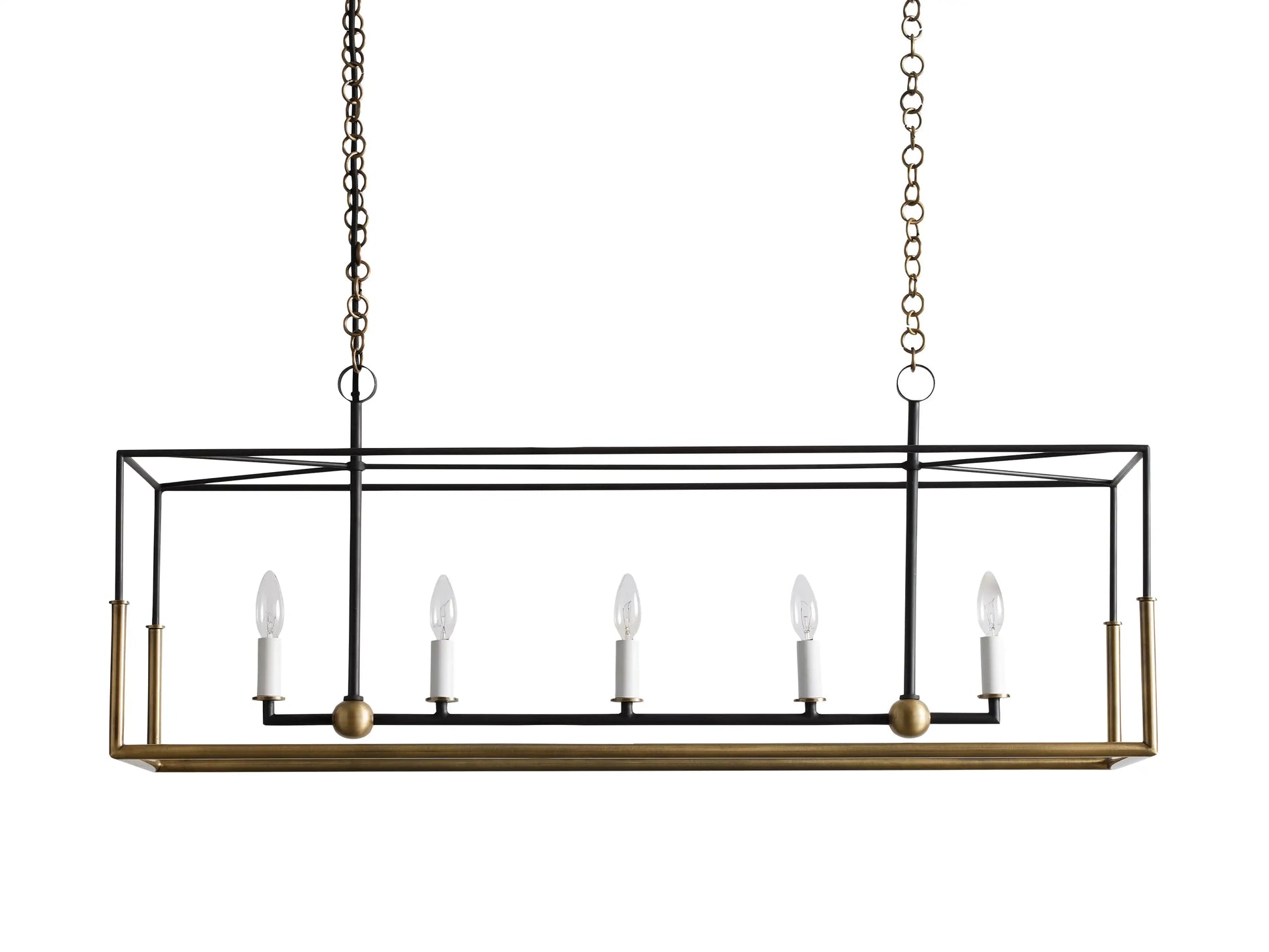 Holt 5-Light Linear Chandelier-Fanci Lamps