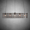La Cage Oval Chandelier 5-Light-Fanci Lamps