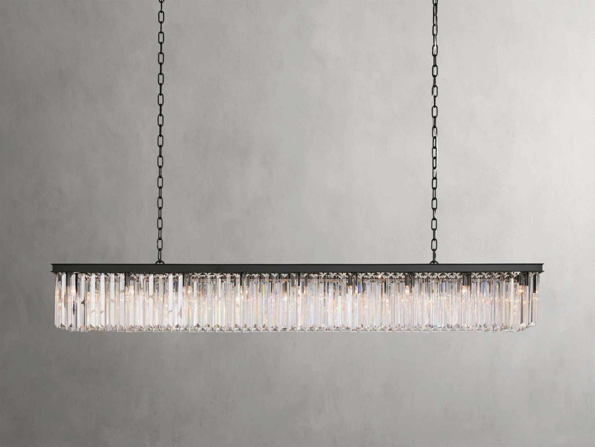 Leyland Rectangular Chandelier 60''72''-Fanci Lamps