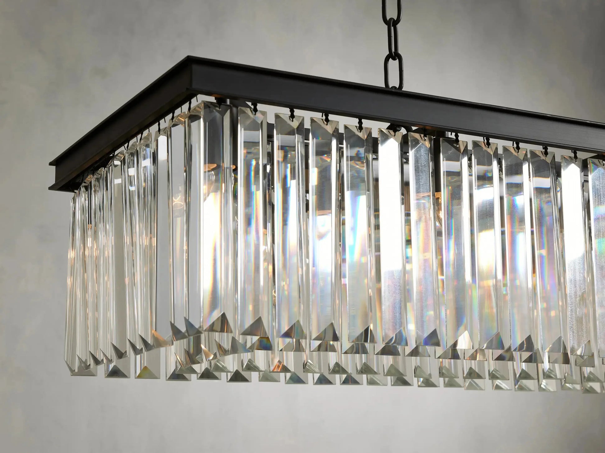 Leyland Rectangular Chandelier 60''72''-Fanci Lamps