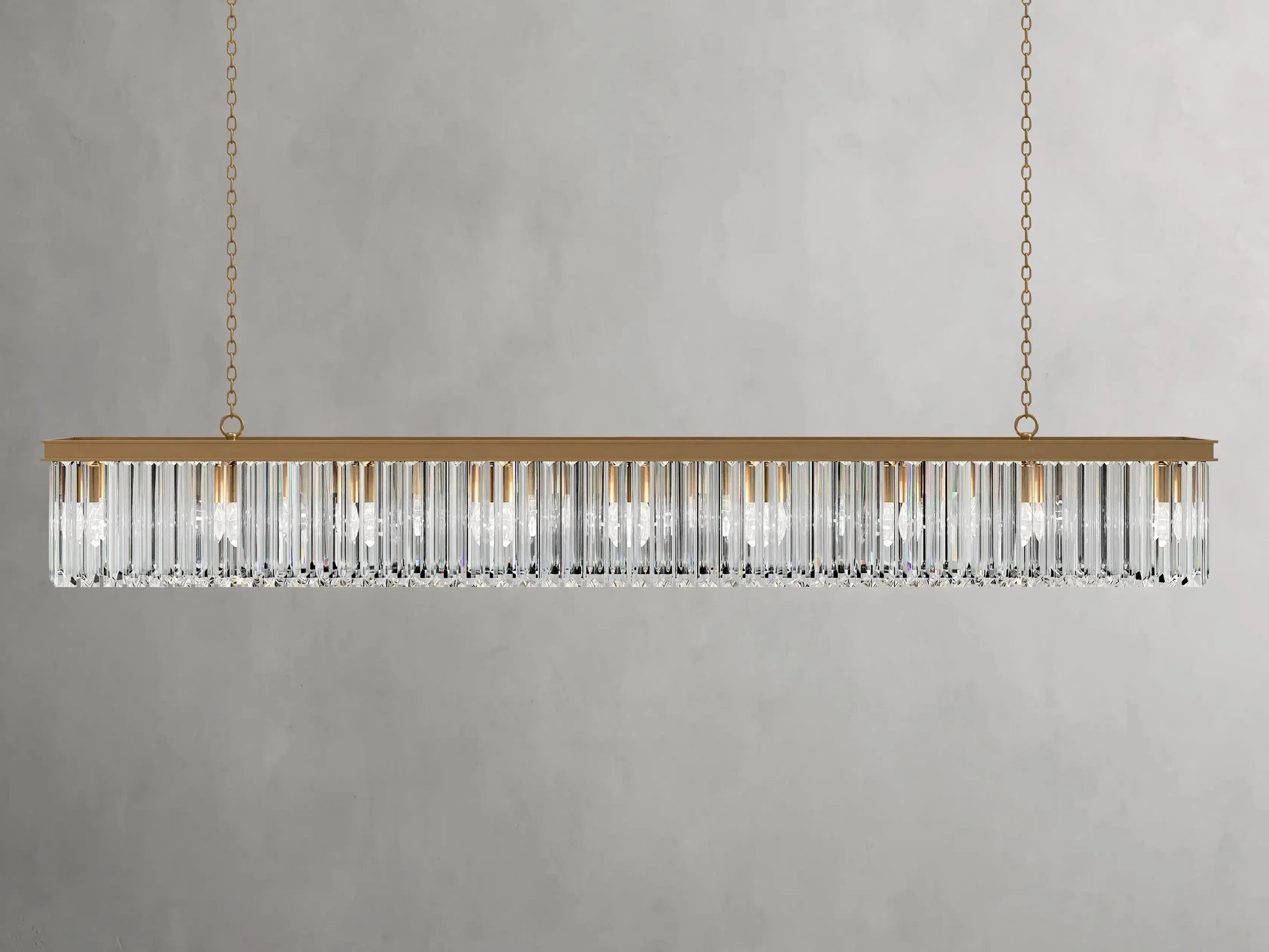 Leyland Rectangular Chandelier 60''72''-Fanci Lamps