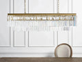 Leyland Tiered Rectangular Chandelier-Fanci Lamps