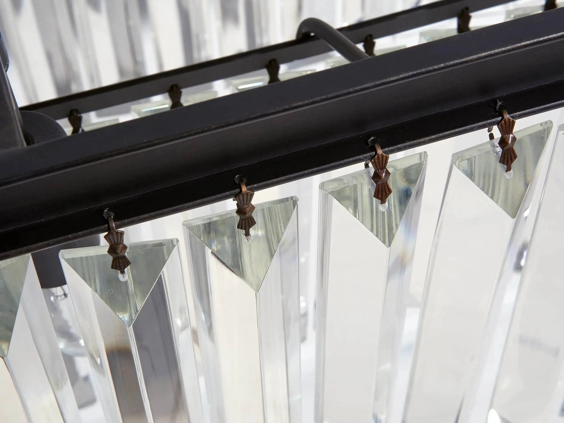 Leyland Tiered Rectangular Chandelier-Fanci Lamps