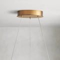 Lyla 2-Tiered Halo Chandelier-Fanci Lamps