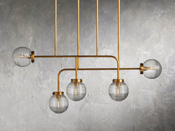 Sayre Linear Chandelier-Fanci Lamps