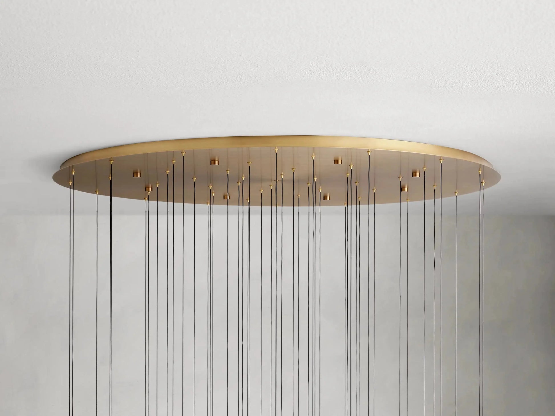 Soltaire Round Chandelier 58"W-Fanci Lamps