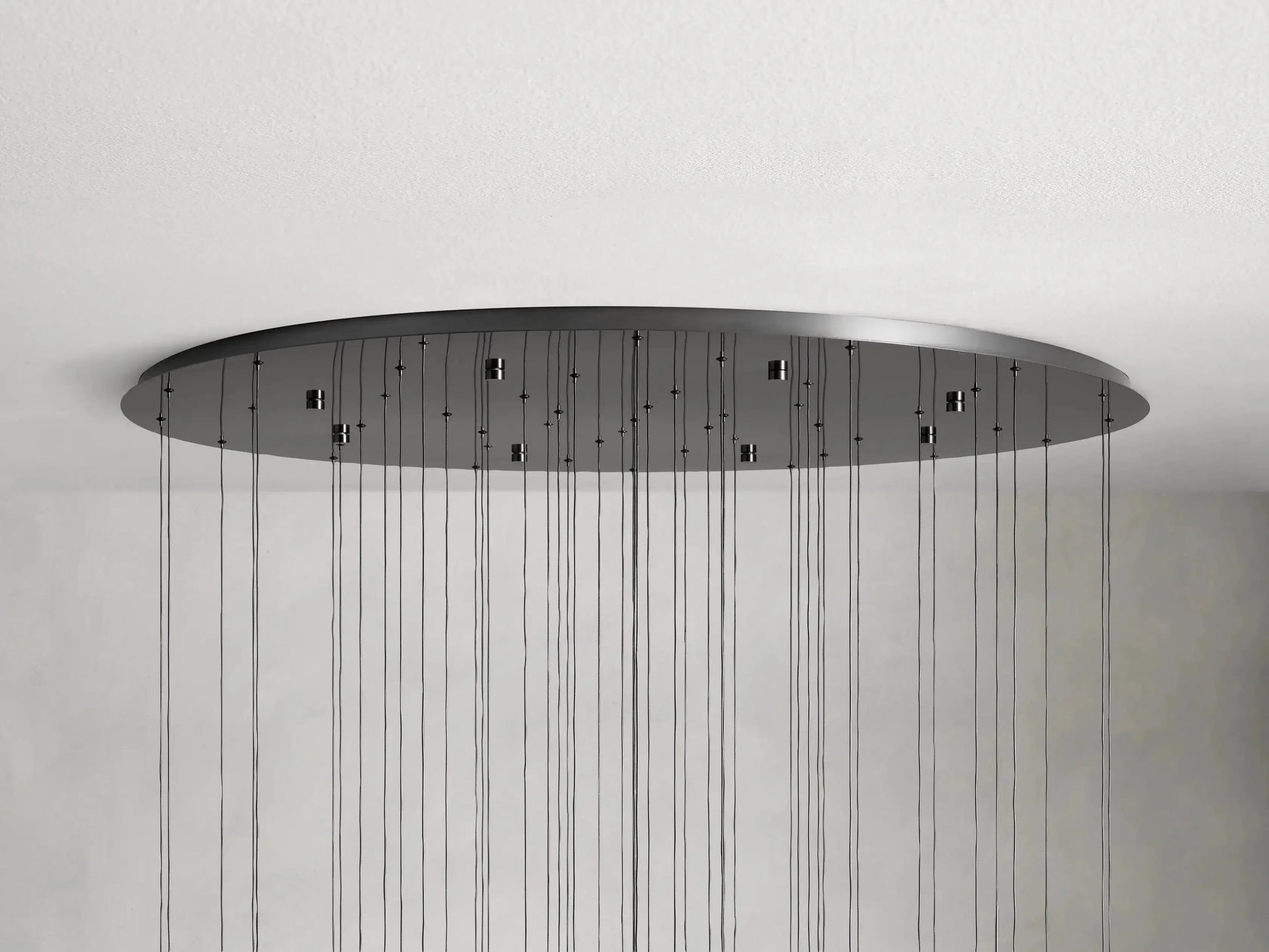 Soltaire Round Chandelier 58"W-Fanci Lamps