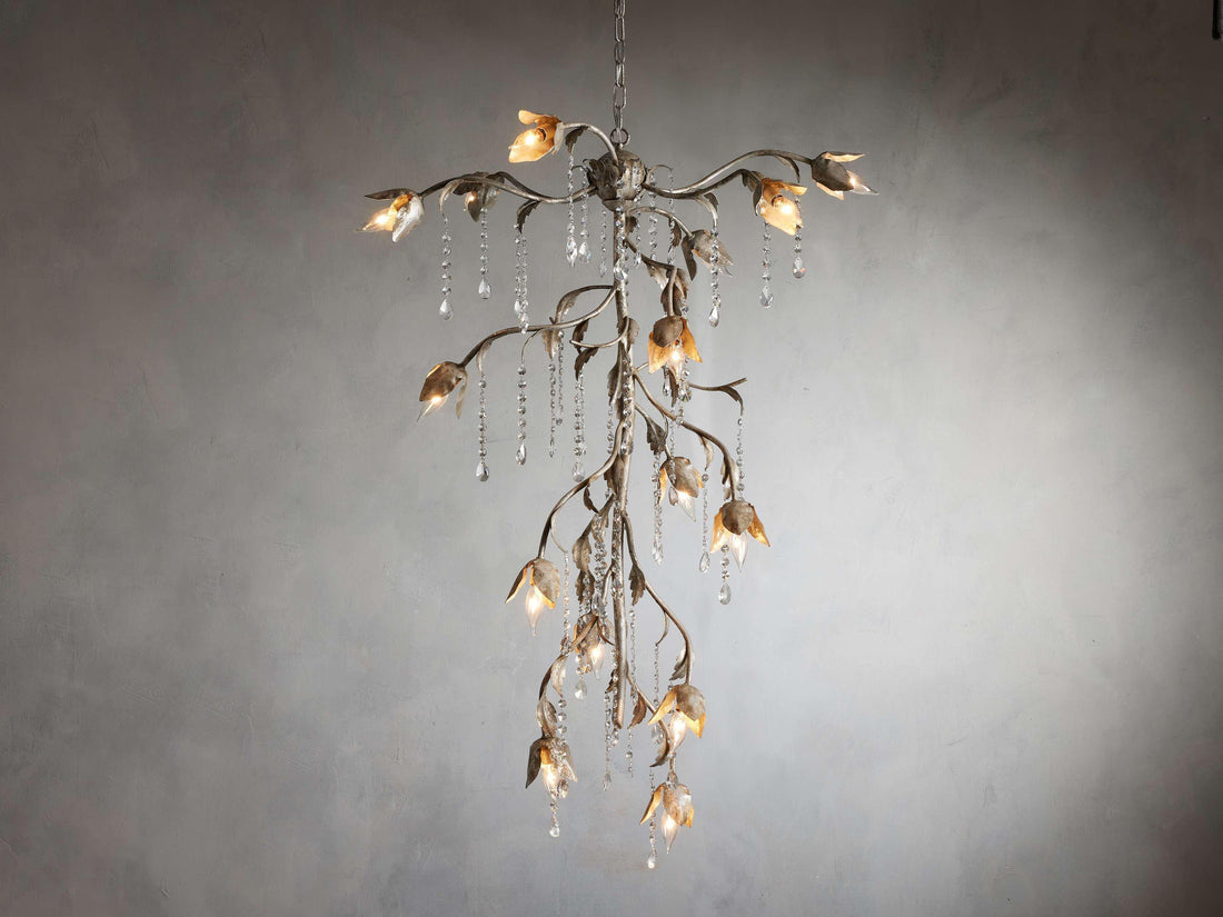 Viticcio Cascade Chandelier-Fanci Lamps